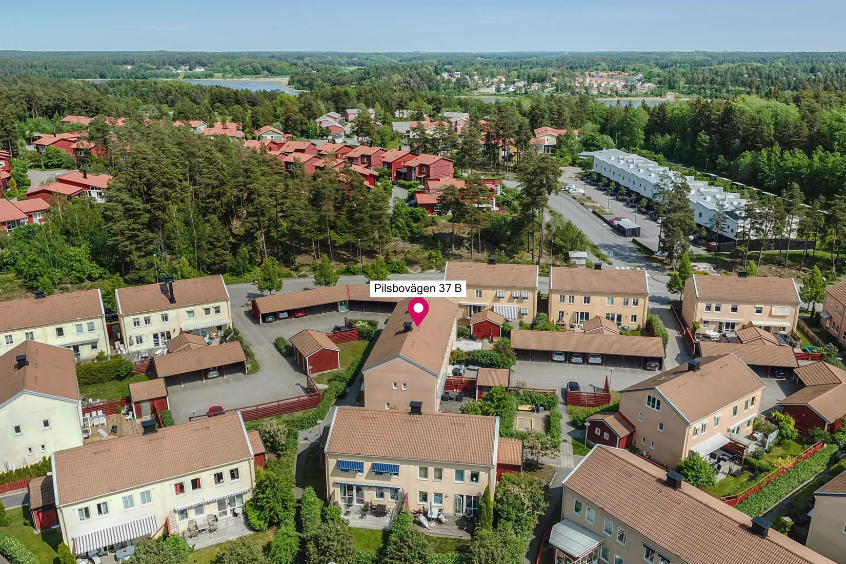 Radhus, Pilsbovägen 37B, Sigtuna - Pilsbo, Sigtuna