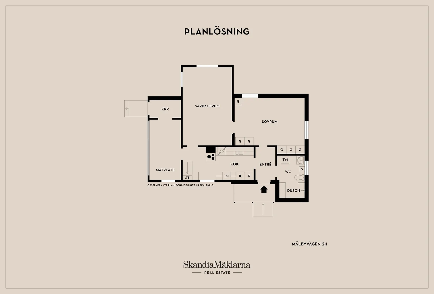 Villa, Mälbyvägen 24, Mälby, Eskilstuna