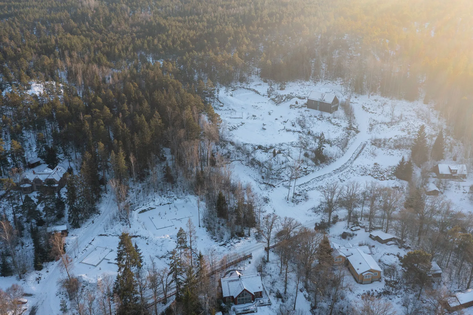 Tomt, Tomter Hedlandet Mariefred, Mariefred
