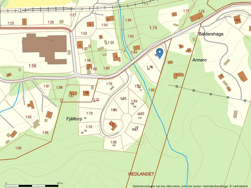 Tomt, Tomter Hedlandet Mariefred, Mariefred