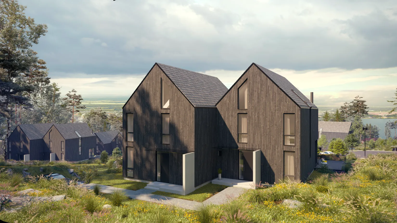 Tomt, Tomter Hedlandet Mariefred, Mariefred