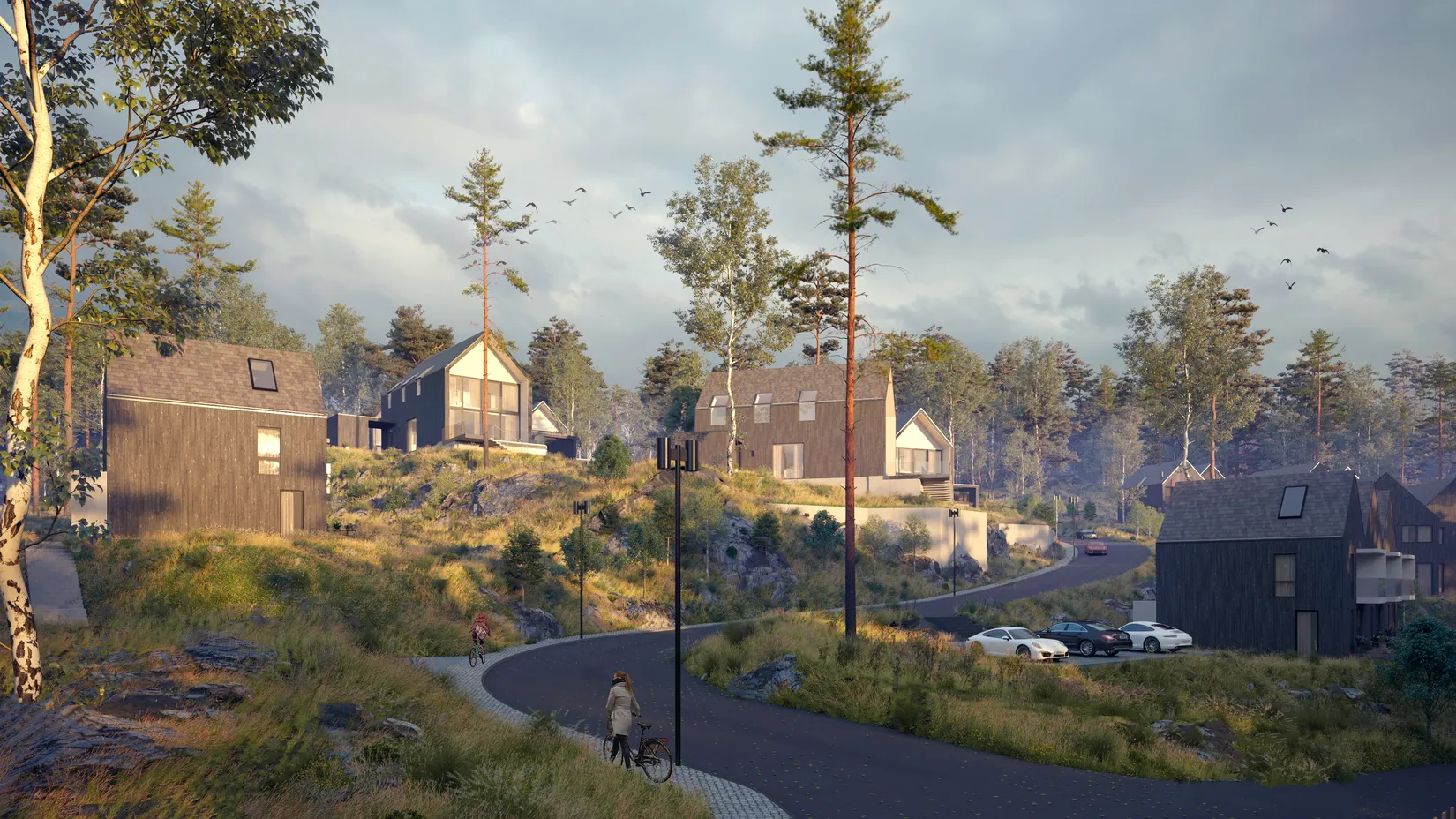 Tomt, Tomter Hedlandet Mariefred, Mariefred