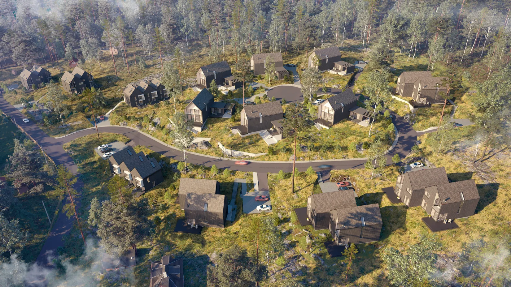 Tomt, Tomter Hedlandet Mariefred, Mariefred