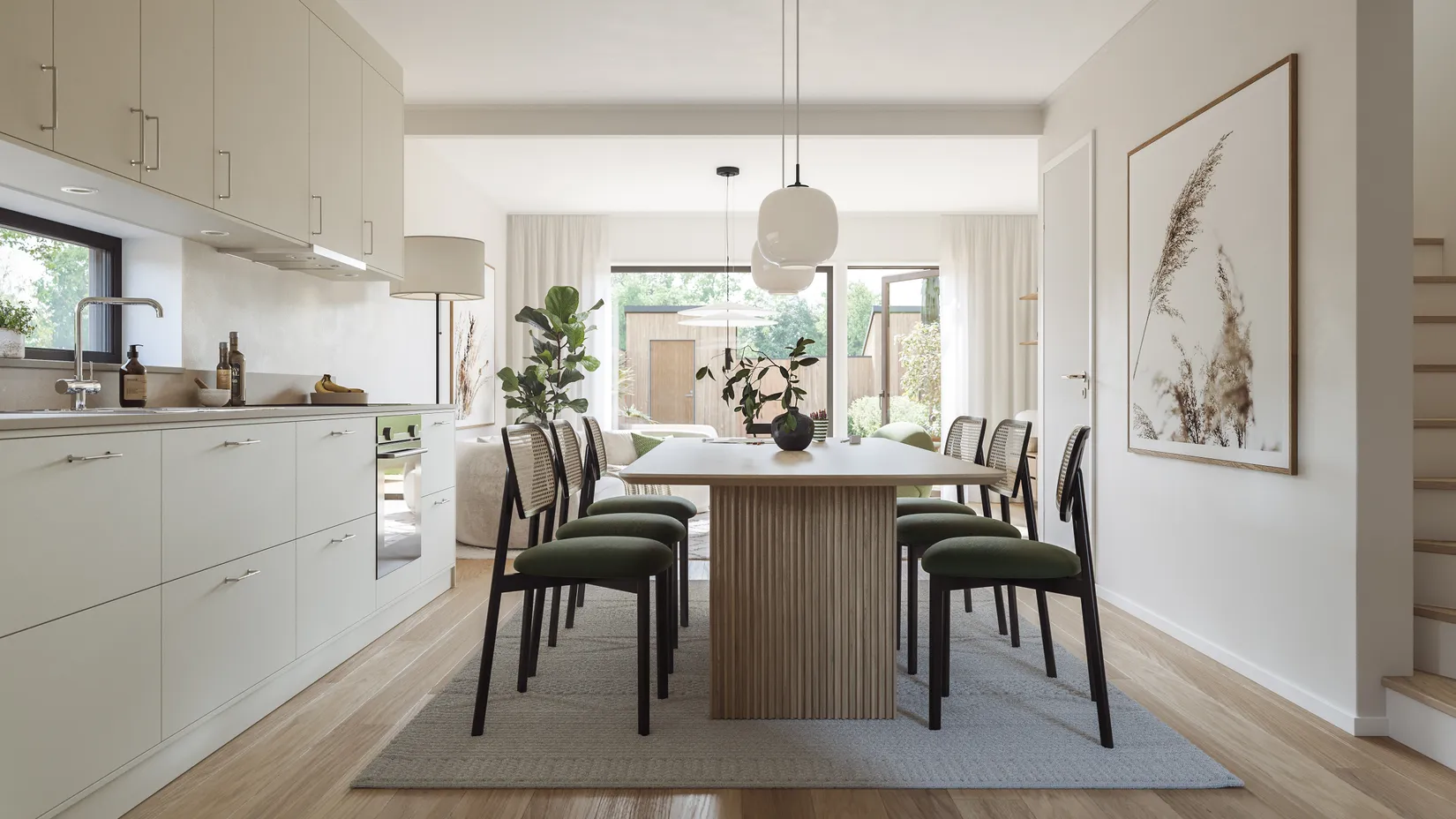 Radhus, Finkmossvägen 8, Skäcklinge - Fågelbyn, Botkyrka