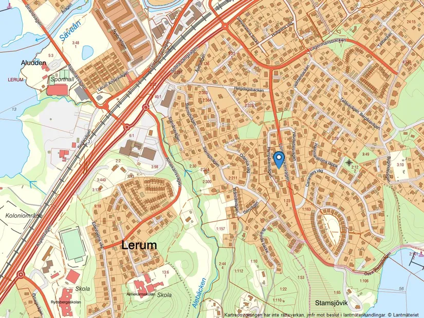 Villa, Hampåkersvägen 10, Lerum - Södra, Lerum