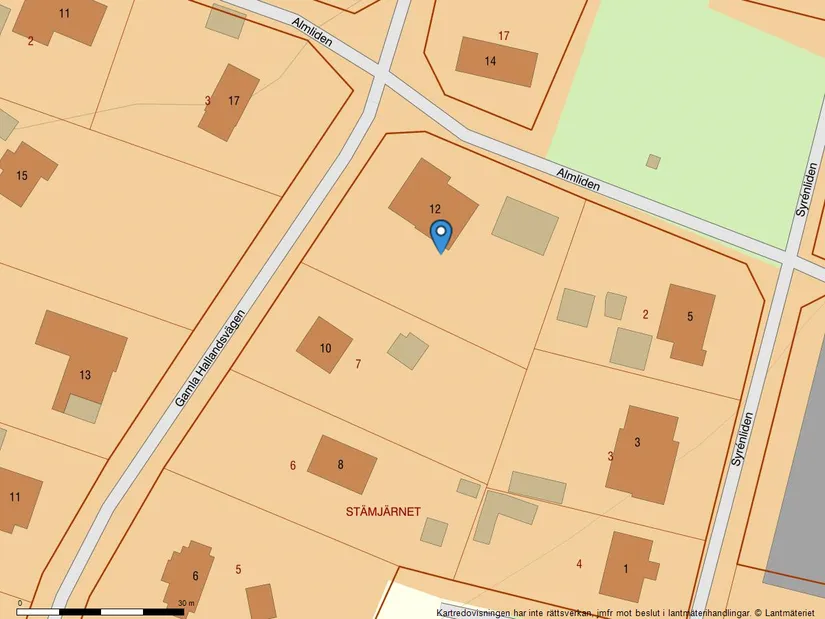 Villa, Gamla Hallandsvägen 12, Örkelljunga