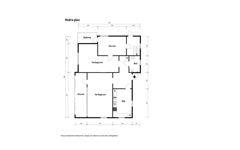 Villa, Gamla Hallandsvägen 12, Örkelljunga