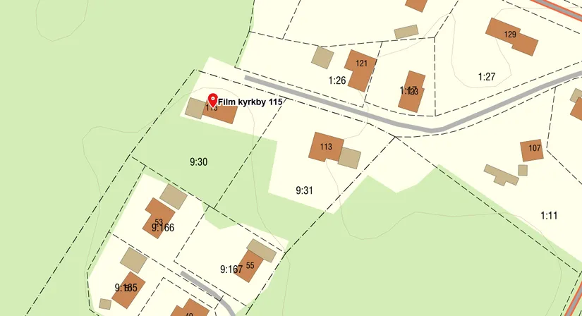 Villa, Film kyrkby 115, Östhammar