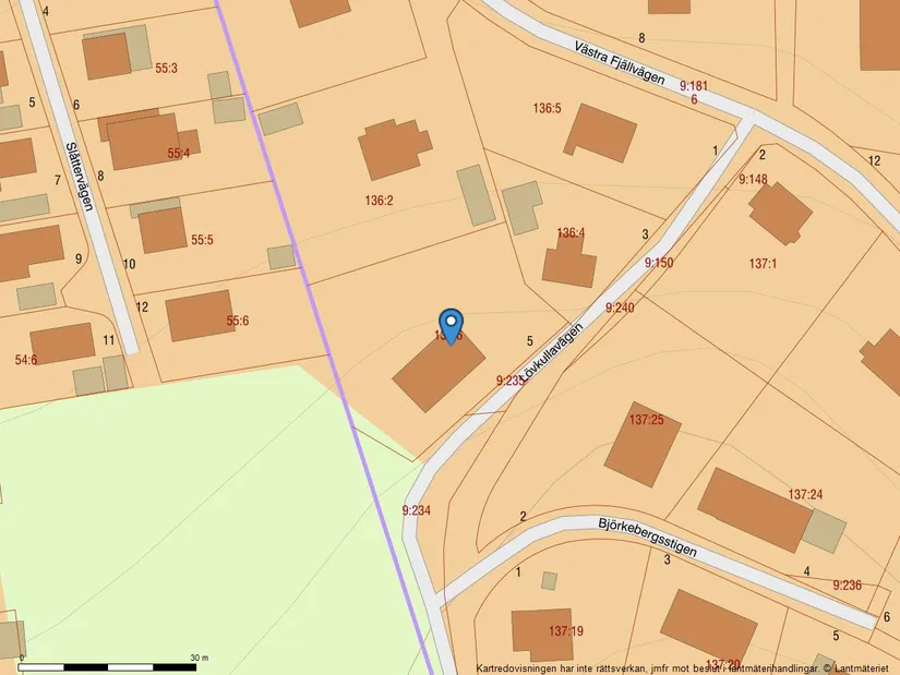 Villa, Lövkullavägen 5, Sävedalen, Partille