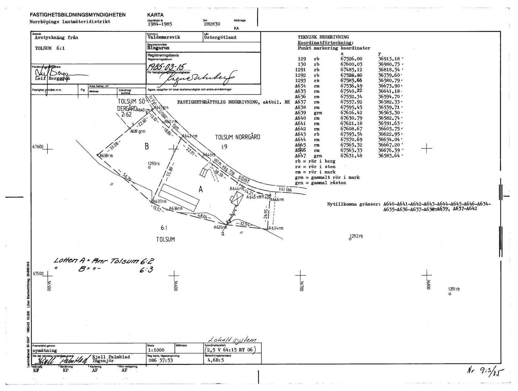 Villa, Tolsum Villa falkman 1, Ringarum, Valdemarsvik
