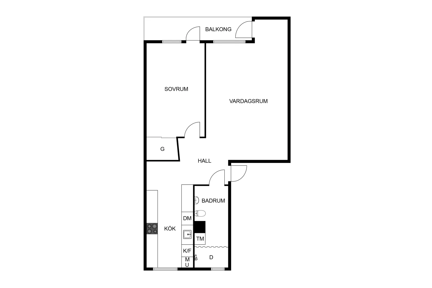 Bostadsrätt, Vallgatan 26, Nordstan, Vänersborg