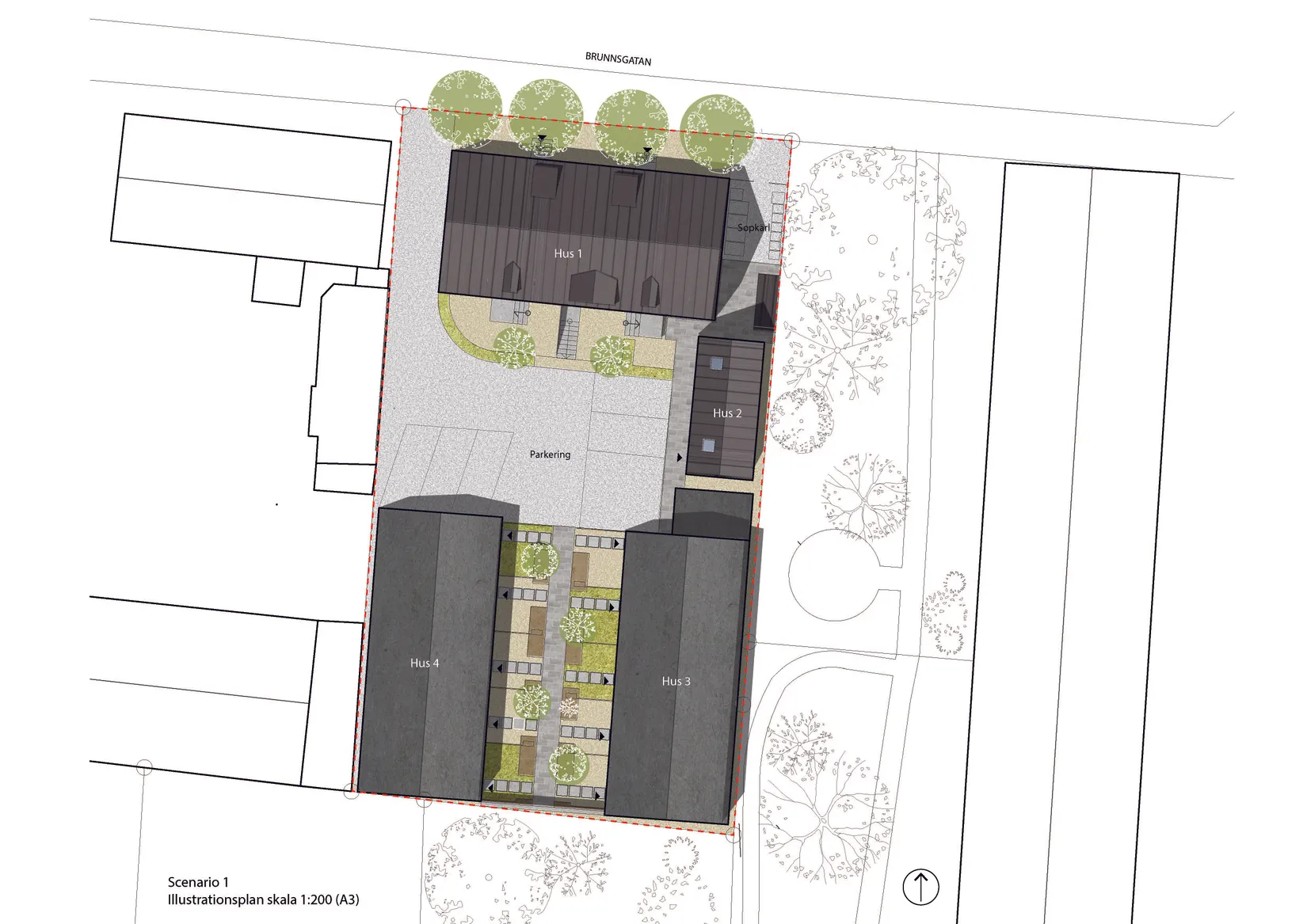 Villa, Brunnsgatan 16, Lund