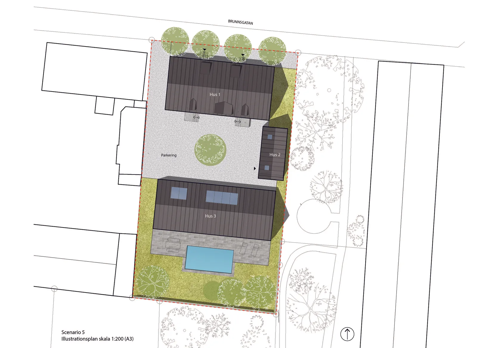 Villa, Brunnsgatan 16, Lund