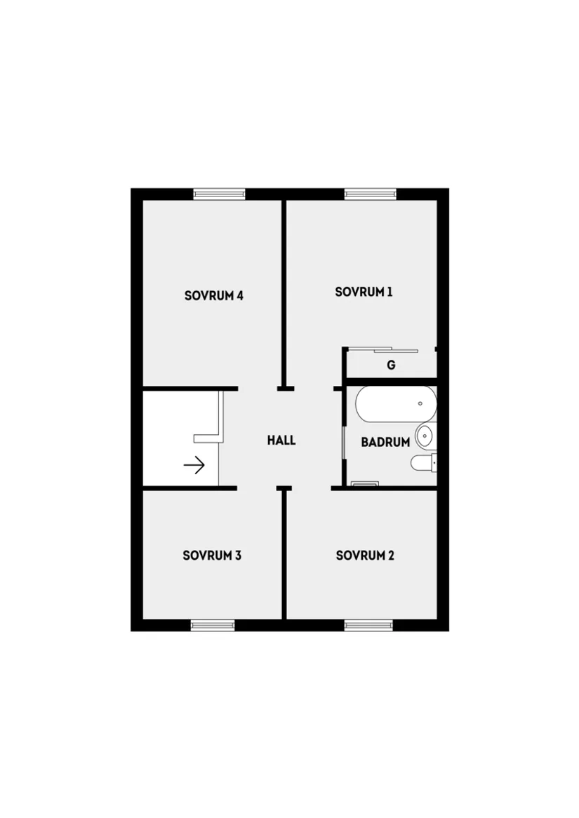 Bostadsrätt, Radhus, KAVELDUNSVÄGEN 2 Z, Gribbylund, Täby