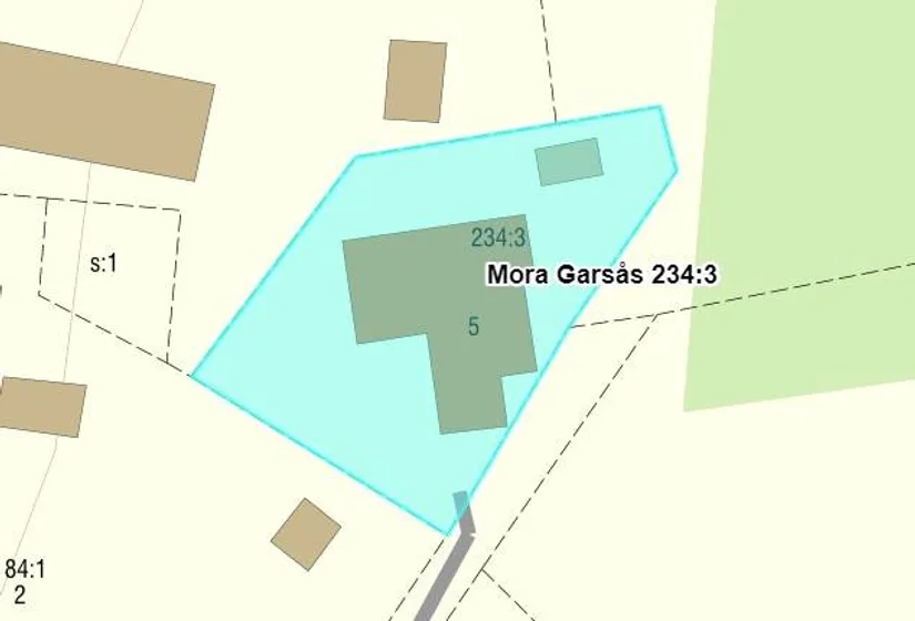 Villa, Melkers väg 5, Garsås, Mora