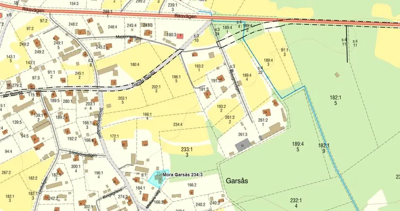 Villa, Melkers väg 5, Garsås, Mora