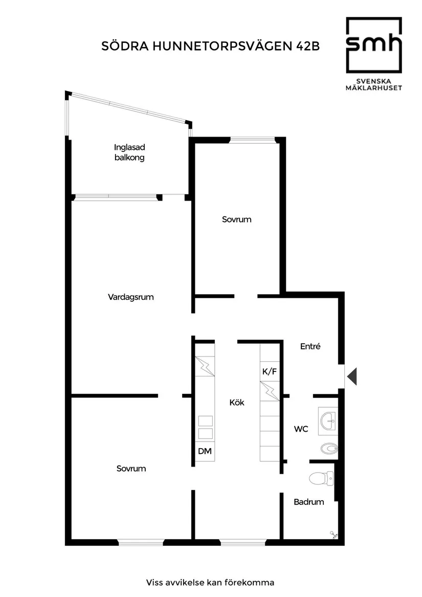 Bostadsrätt, Södra Hunnetorpsvägen 42B, Ragnvalla, Helsingborg