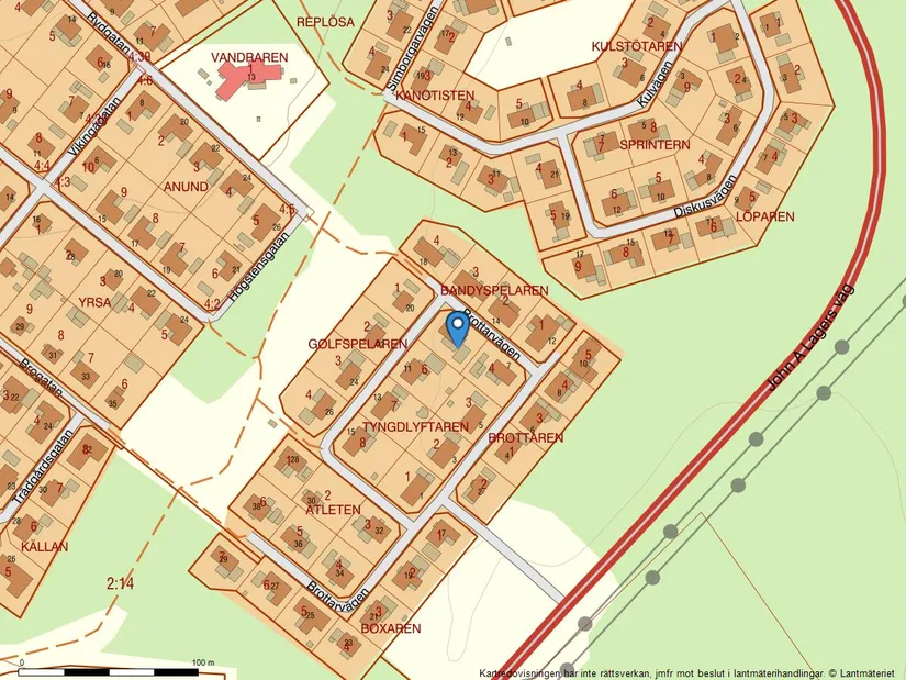 Villa, Brottarvägen 9, Replösa, Ljungby