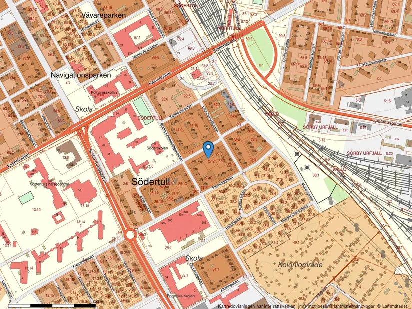 Bostadsrätt, Sörbygatan 76, Södertull, Gävle