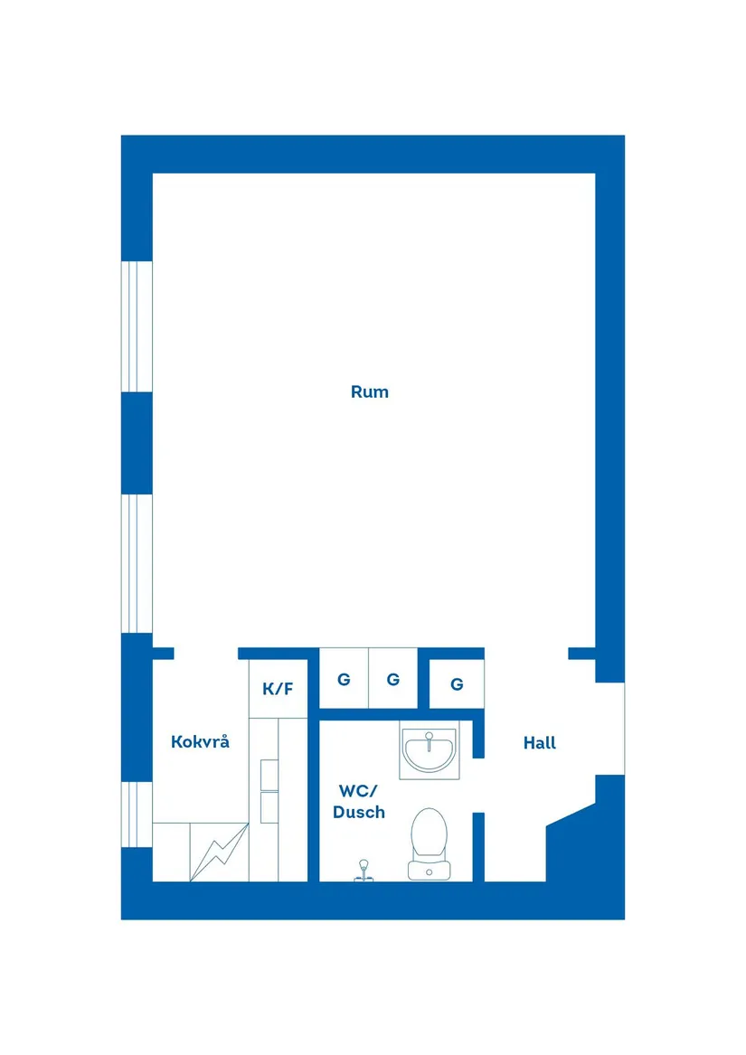 Bostadsrätt, Sörbygatan 76, Södertull, Gävle