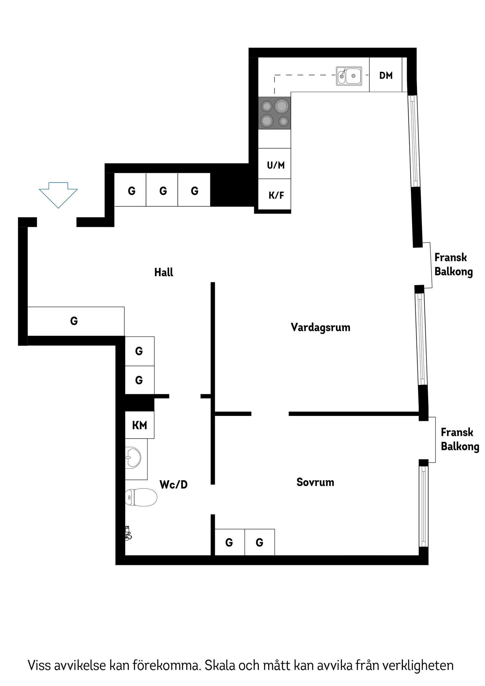 Bostadsrätt, Carl Akrells Gata 4, Gärdet, Stockholm