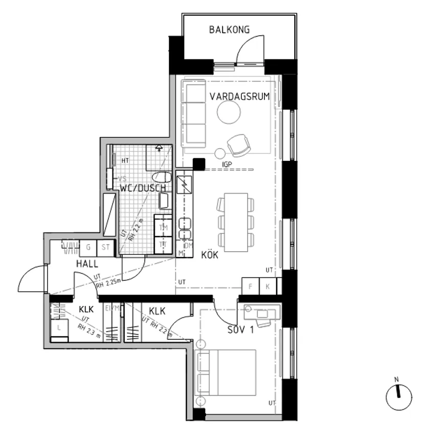 Bostadsrätt, Bratteråsbacken 22, Eriksberg, Göteborg