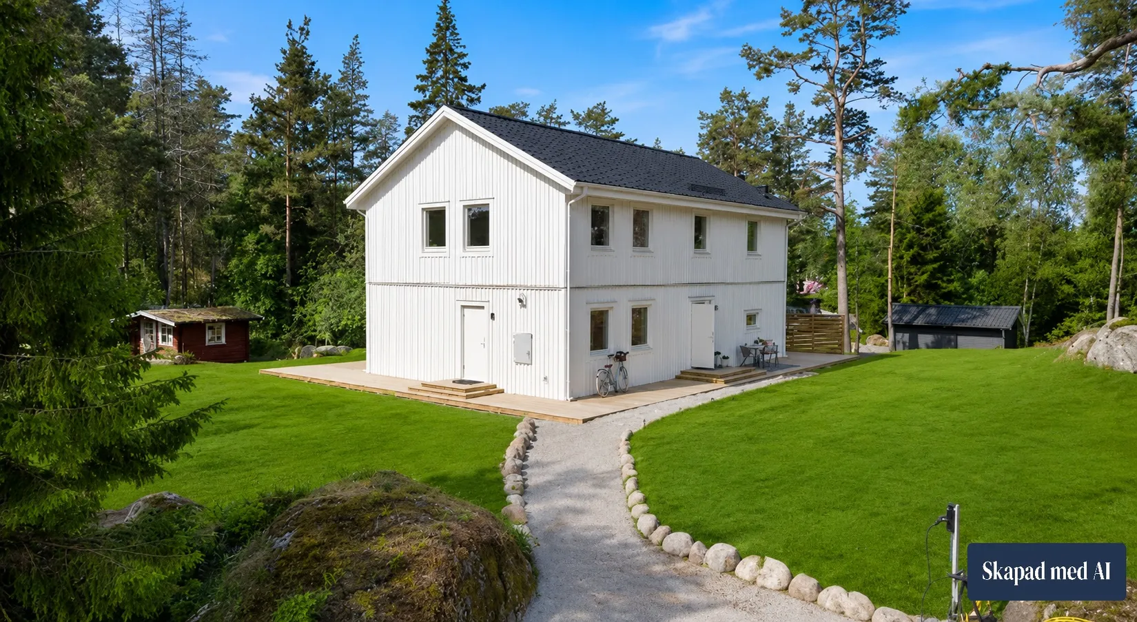 Villa, Dalgångsvägen 2, Strömma, Värmdö