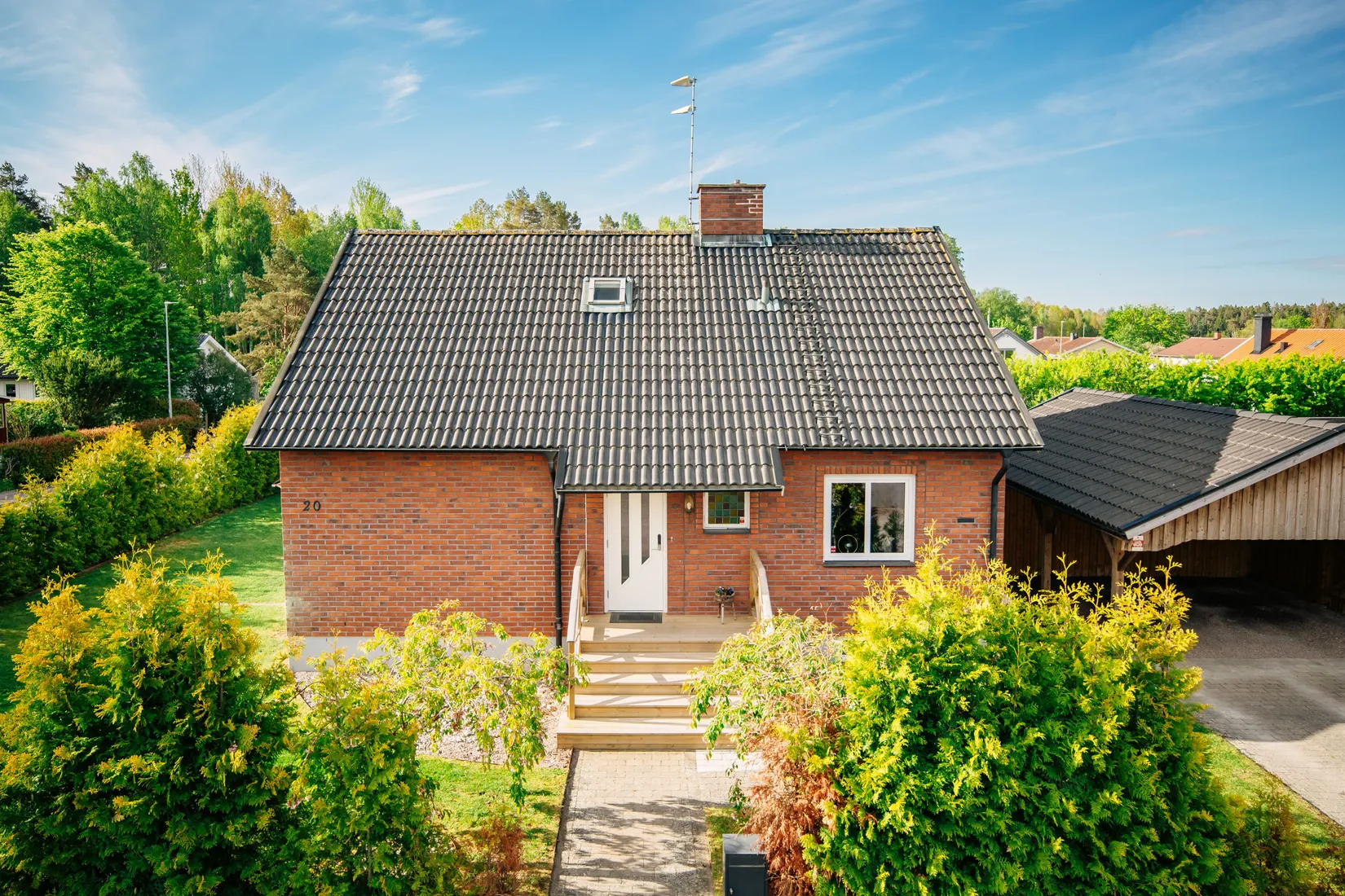 Villa, Tivedsgatan 20, Ladukärr, Mariestad