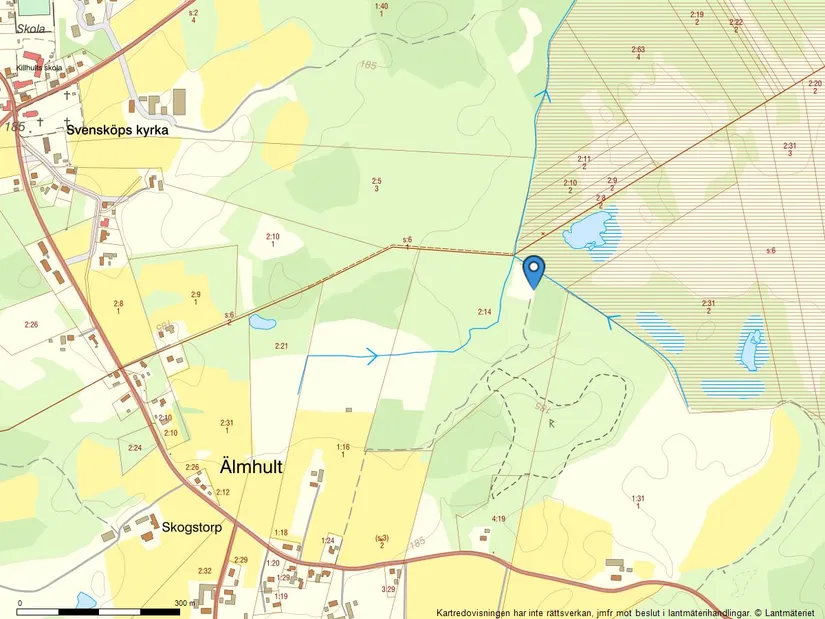 Gård/Skog, Älmhult 2:14, Svensköp, Hörby