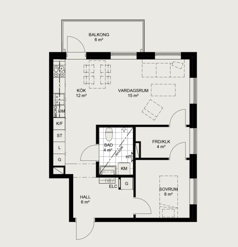 Bostadsrätt, Mälarblick 4, E-1204, Nockebyhov, Stockholm