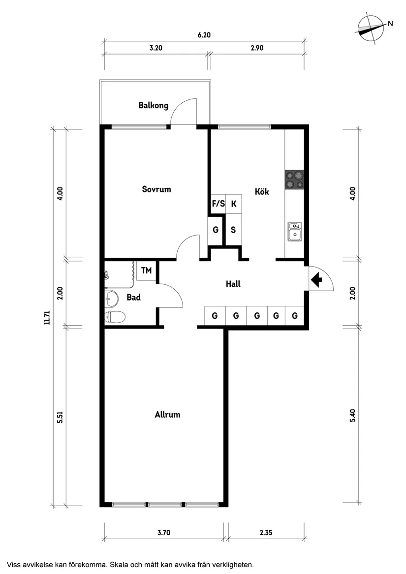 Bostadsrätt, Sävgatan 6D, Perstorp