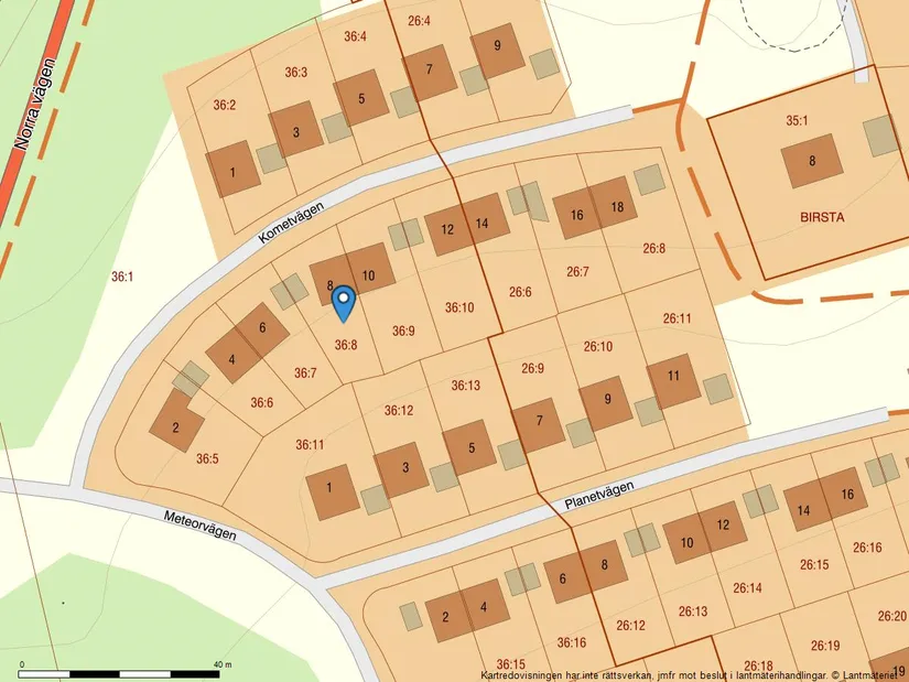 Villa, Radhus, Kometvägen 8, Sundsbruk, Sundsvall