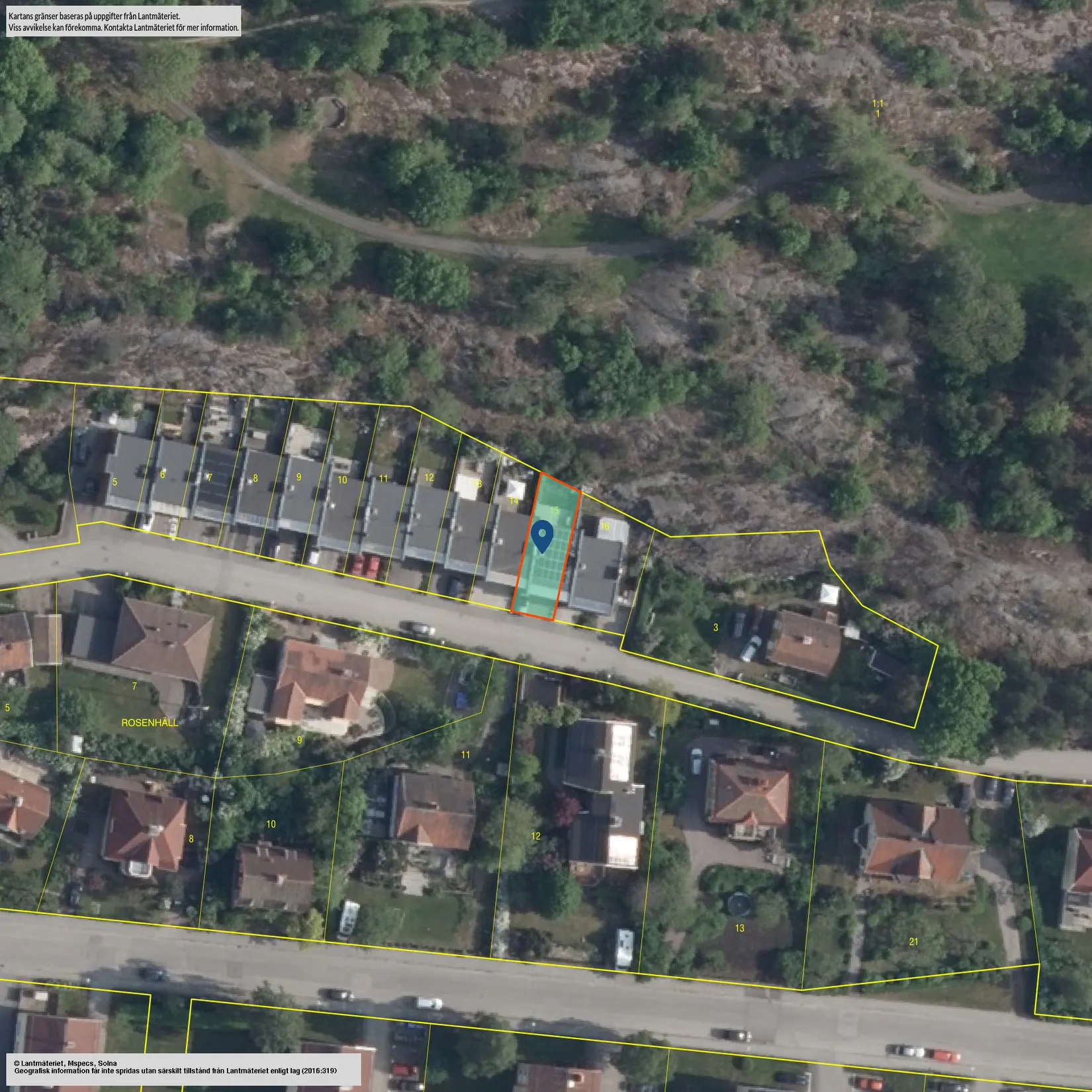 Villa, Rosenhällsvägen 29, Nyköping