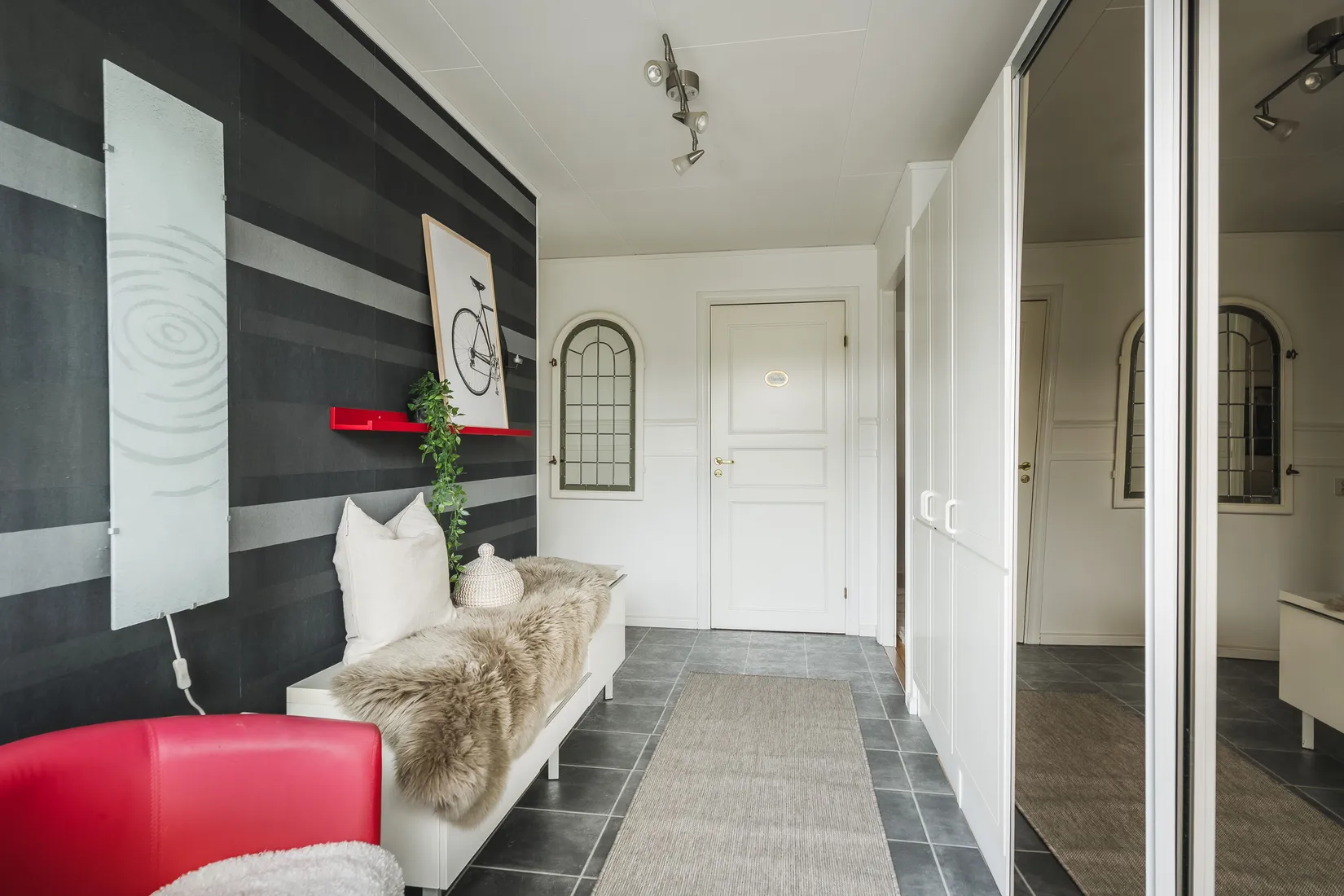 Villa, Radhus, Idrottsallén 21B, Hille, Gävle