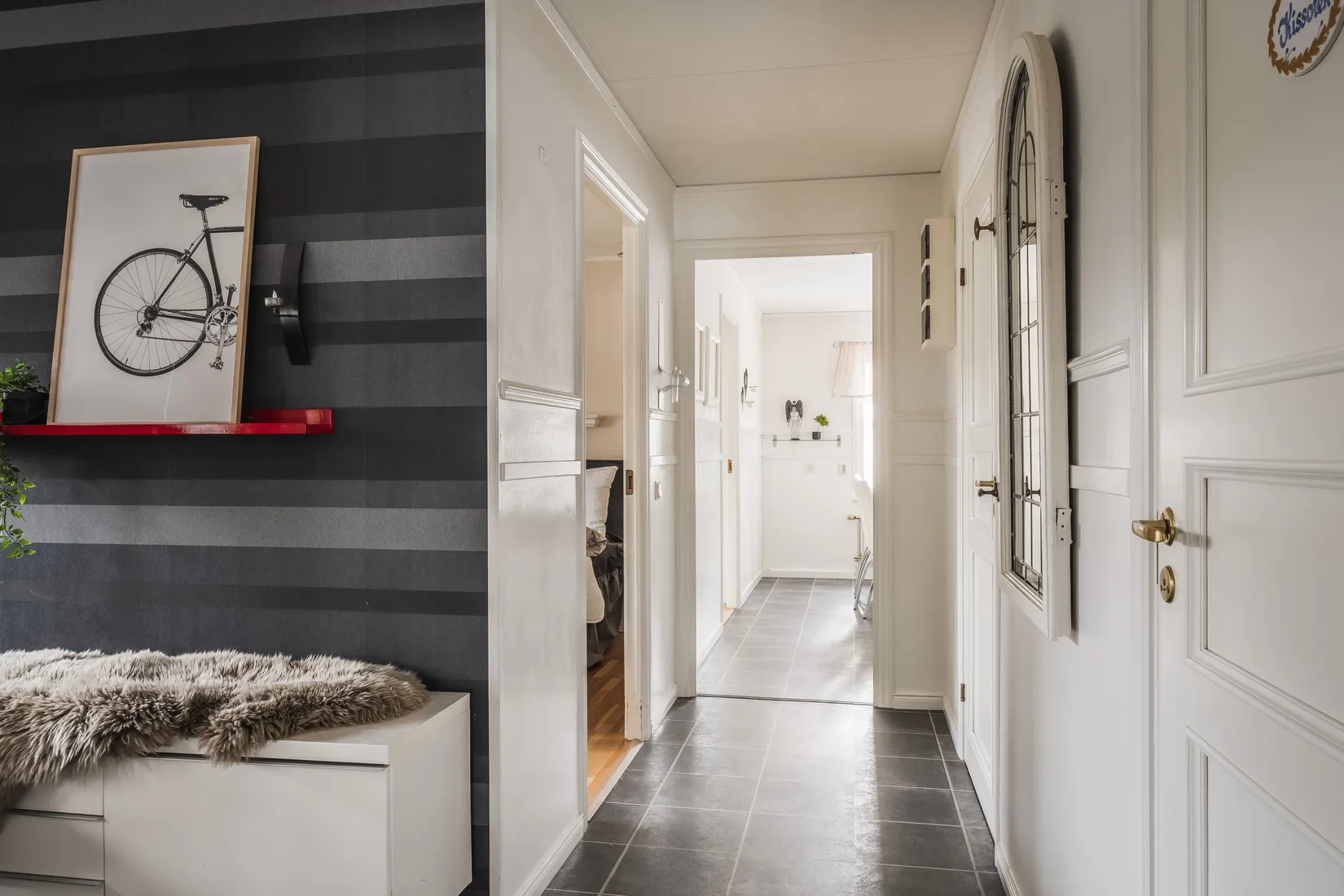 Villa, Radhus, Idrottsallén 21B, Hille, Gävle