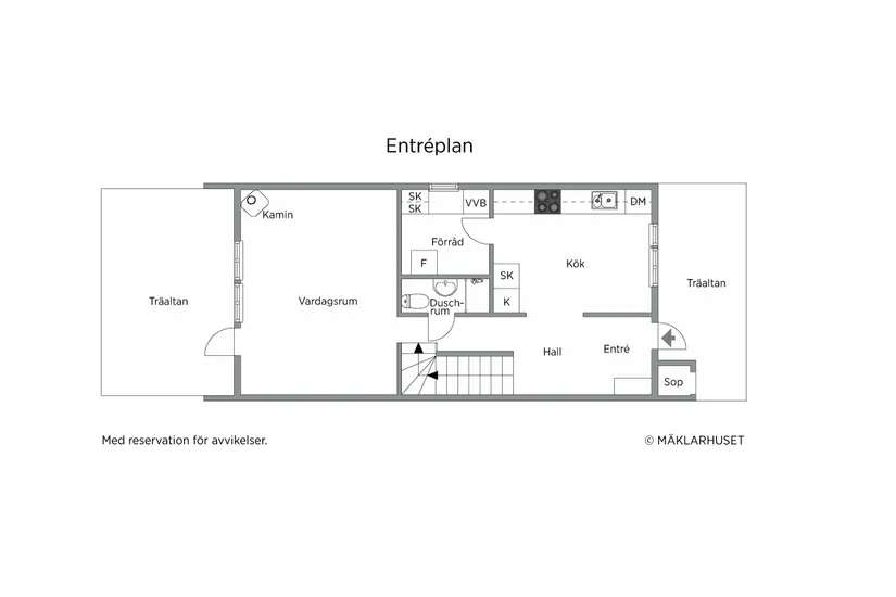 Radhus, Askims Domarringsväg 204, Sisjön, Göteborg