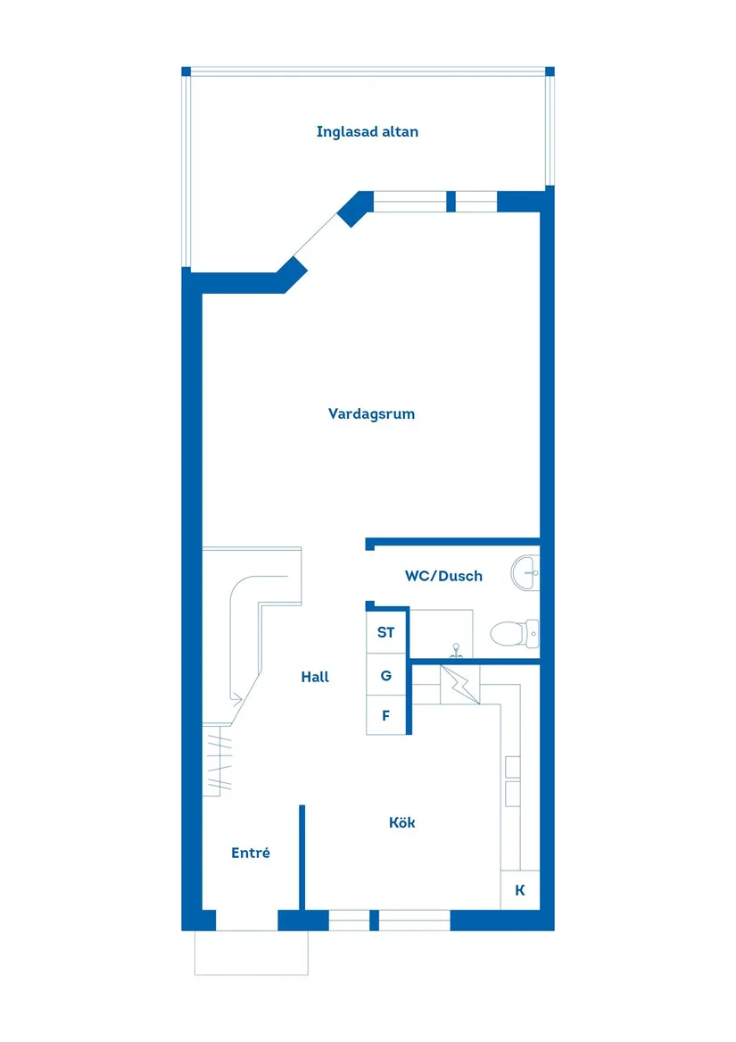 Bostadsrätt, Radhus, Mariebergsgatan 17, Turbo, Sala