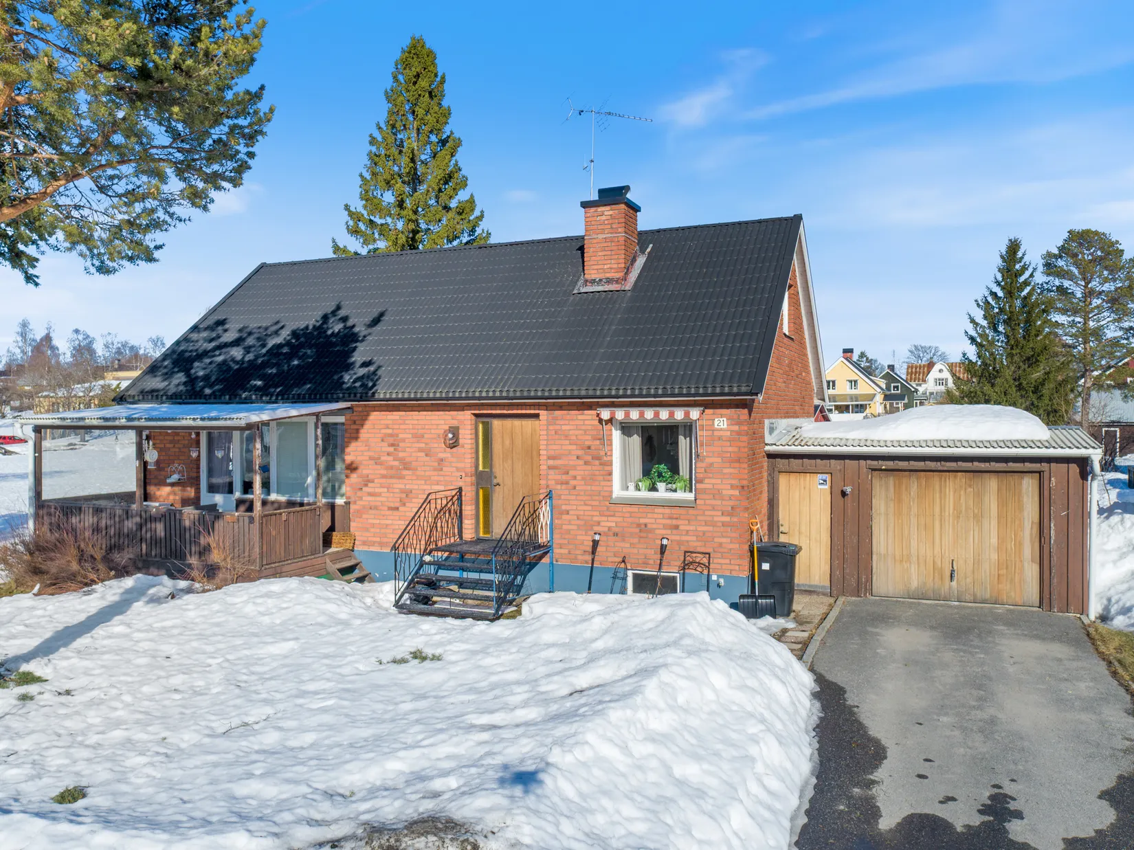 Villa, Bergomsvägen 21, Skarpåkern, Kramfors