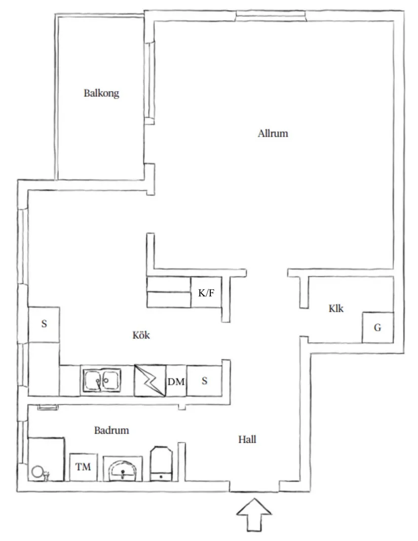 Bostadsrätt, De Geersgatan 8, Lunden, Göteborg
