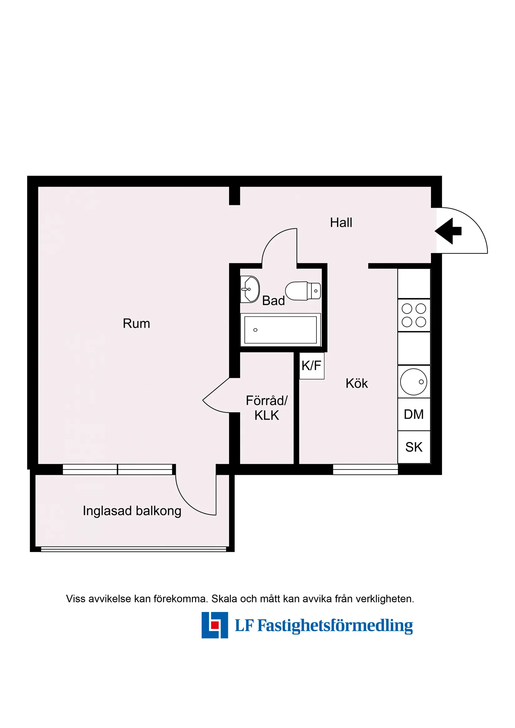Bostadsrätt, Vendelsfridsgatan 4E, Stadion, Malmö