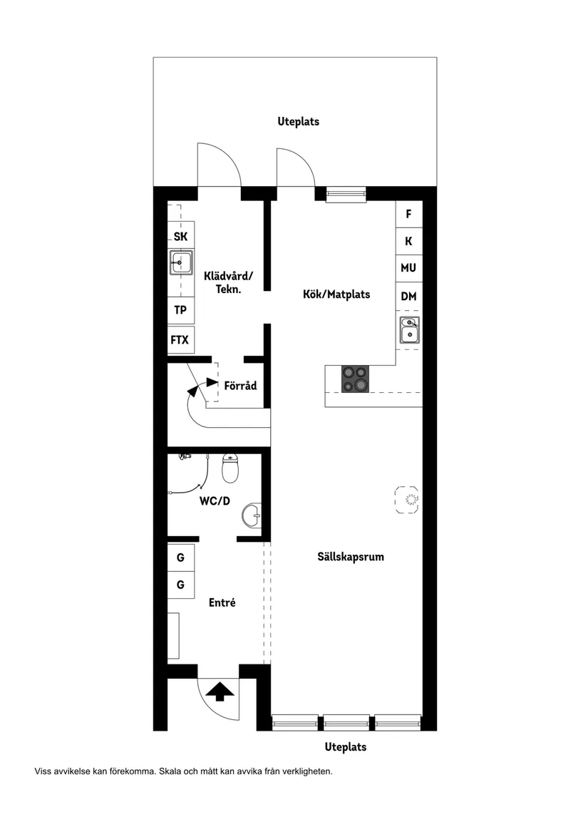Bostadsrätt, Mjölnarvägen 5C, Helgevärma, Växjö