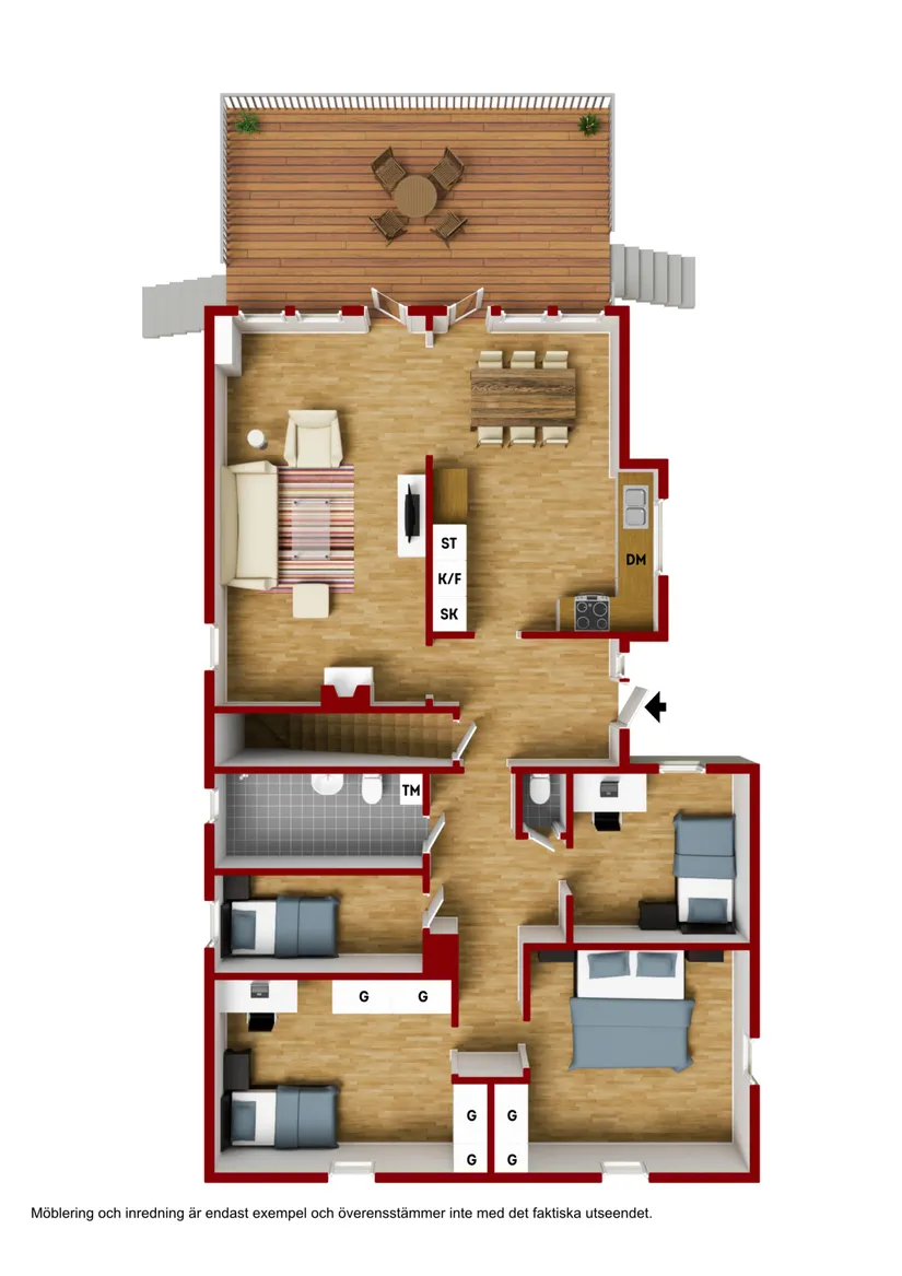 Villa, Strandviksvägen 16, Valje, Bromölla