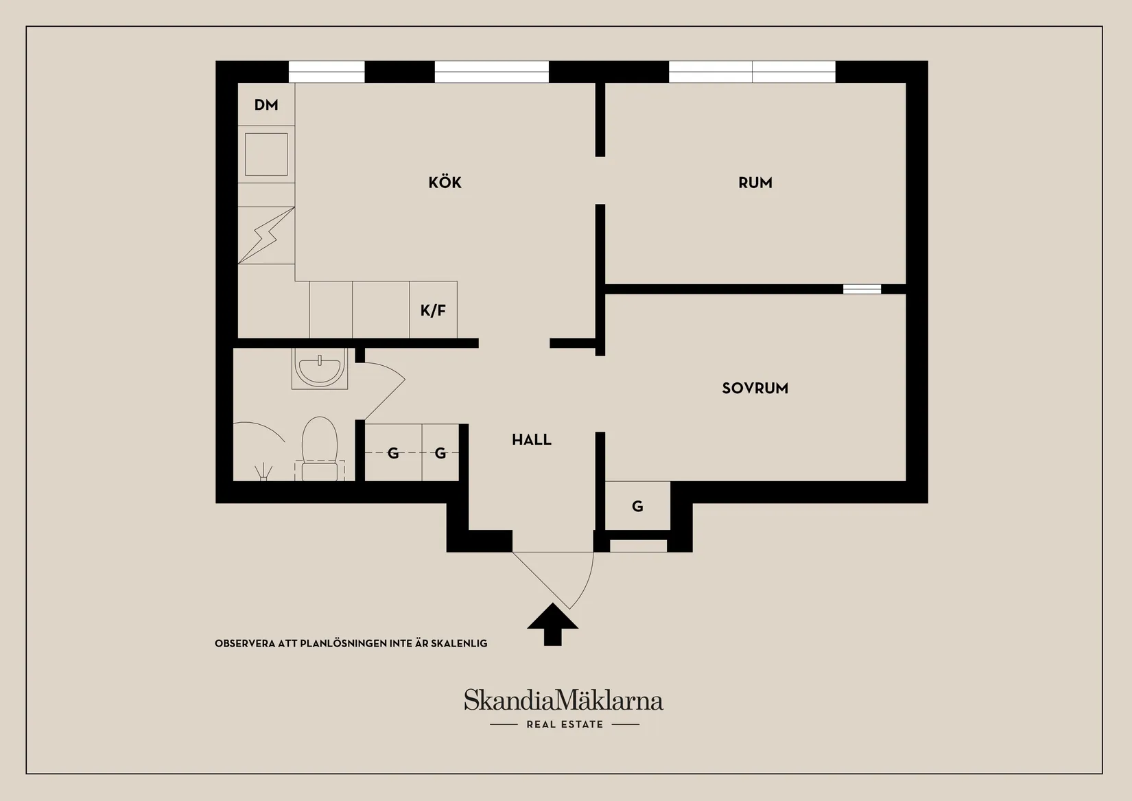 Bostadsrätt, Ribbyvägen 6, Ribby, Haninge
