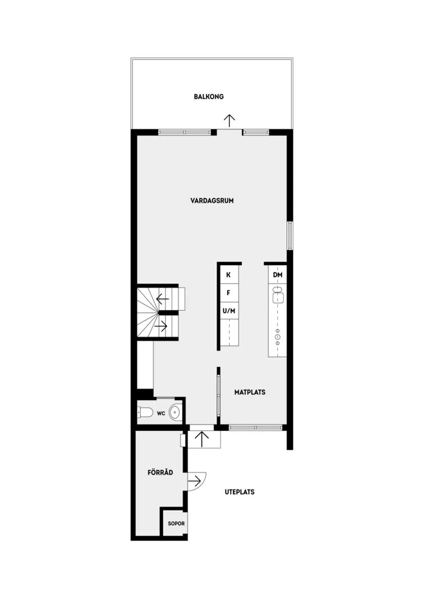 Villa, Radhus, Kopparvägen 82, Skarpäng, Täby