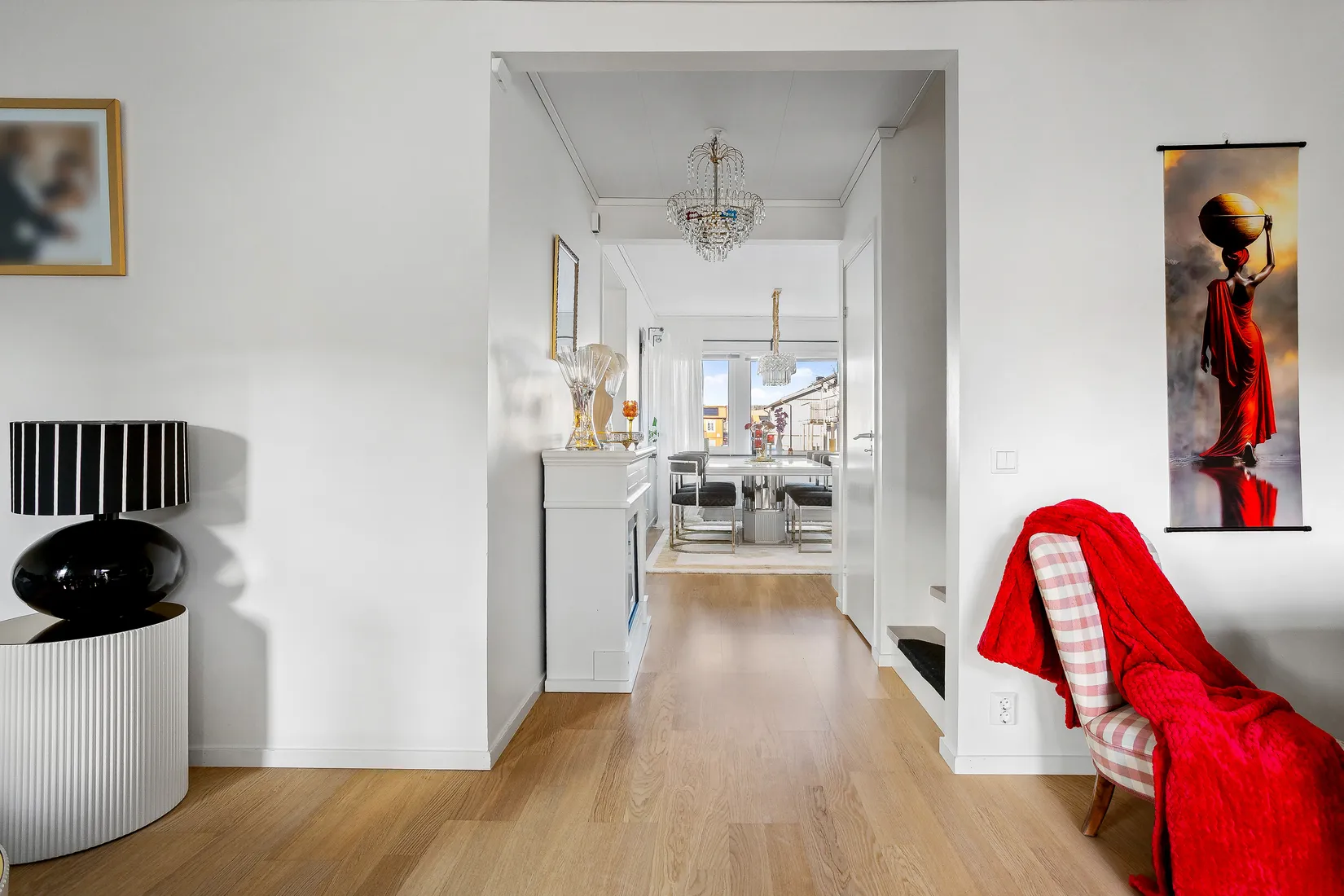 Radhus, Gärdesvägen 1 D, Väppeby äng, Håbo