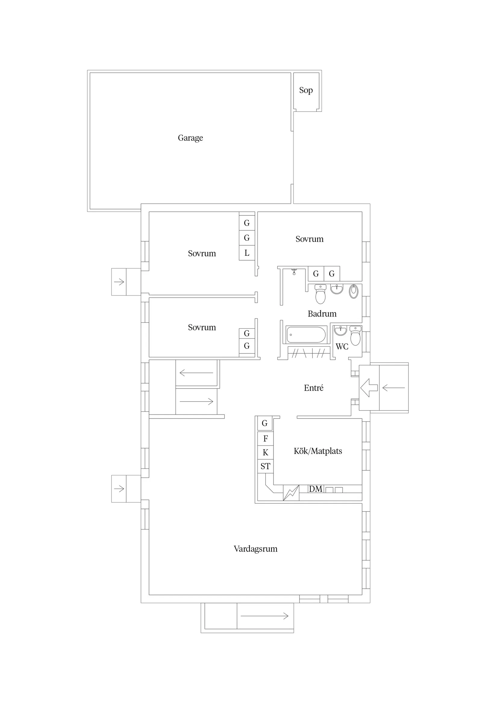Villa, Bergklintvägen 11, Bollstanäs, Upplands Väsby