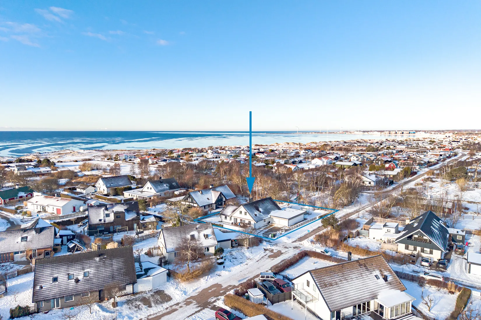 Villa, Haranäsvägen 1, Näset, Falkenberg