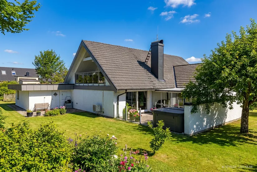 Villa, Haranäsvägen 1, Näset, Falkenberg