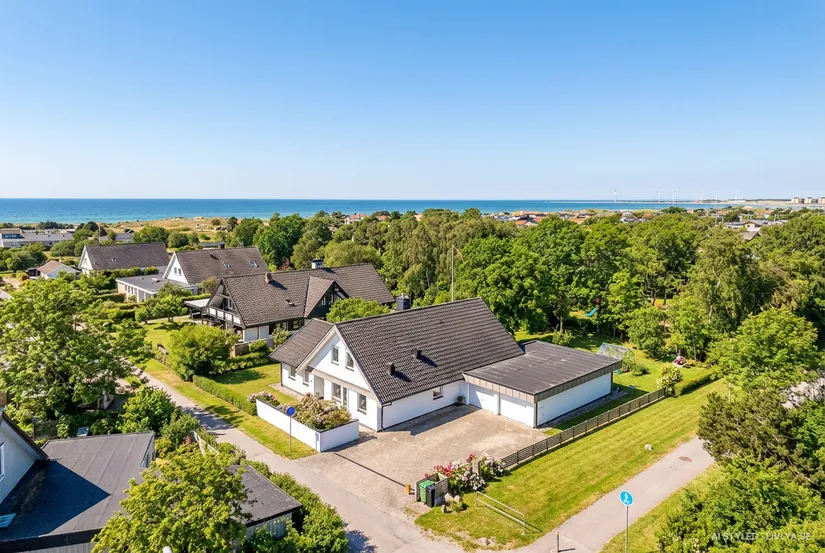 Villa, Haranäsvägen 1, Näset, Falkenberg