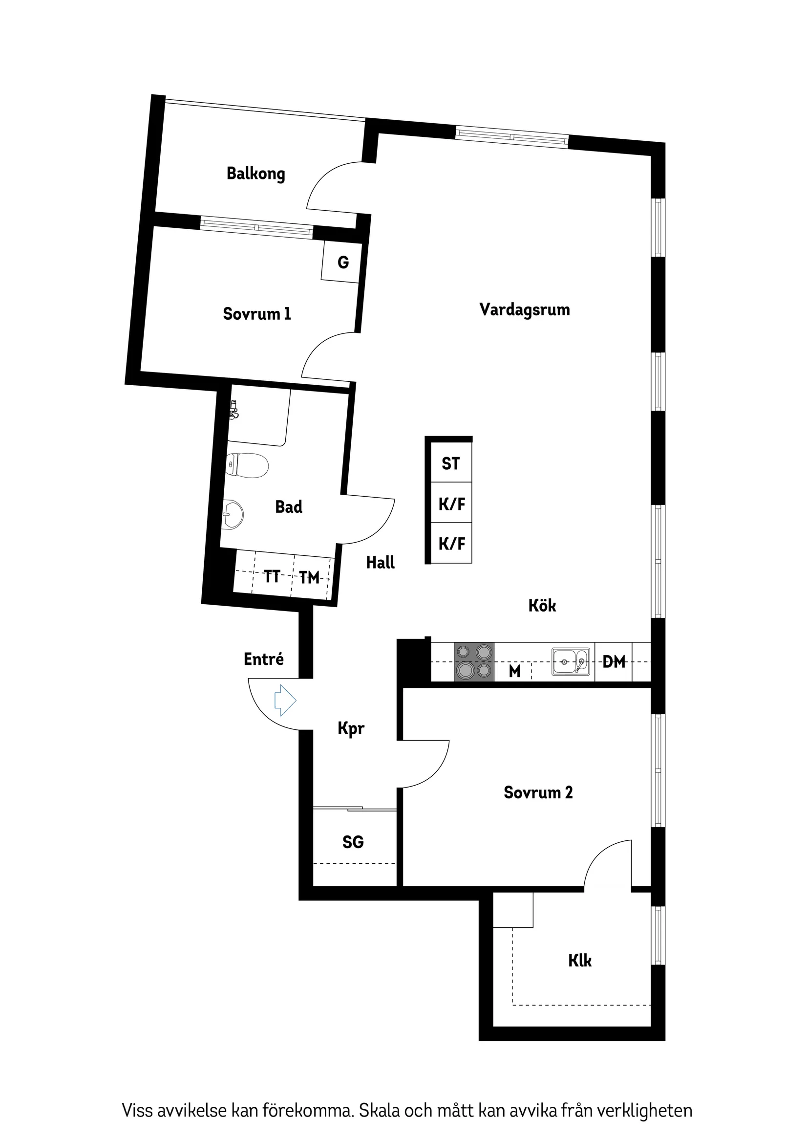Bostadsrätt, Mäldgatan 12, 5tr, Jakobsberg, Järfälla
